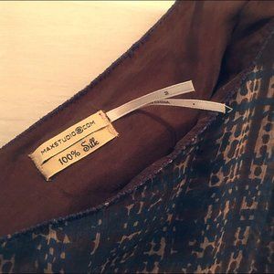 Silk Chiffon Mini-Dress